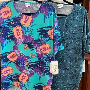 Lot of 2 Lularoe Disney XXS Irma